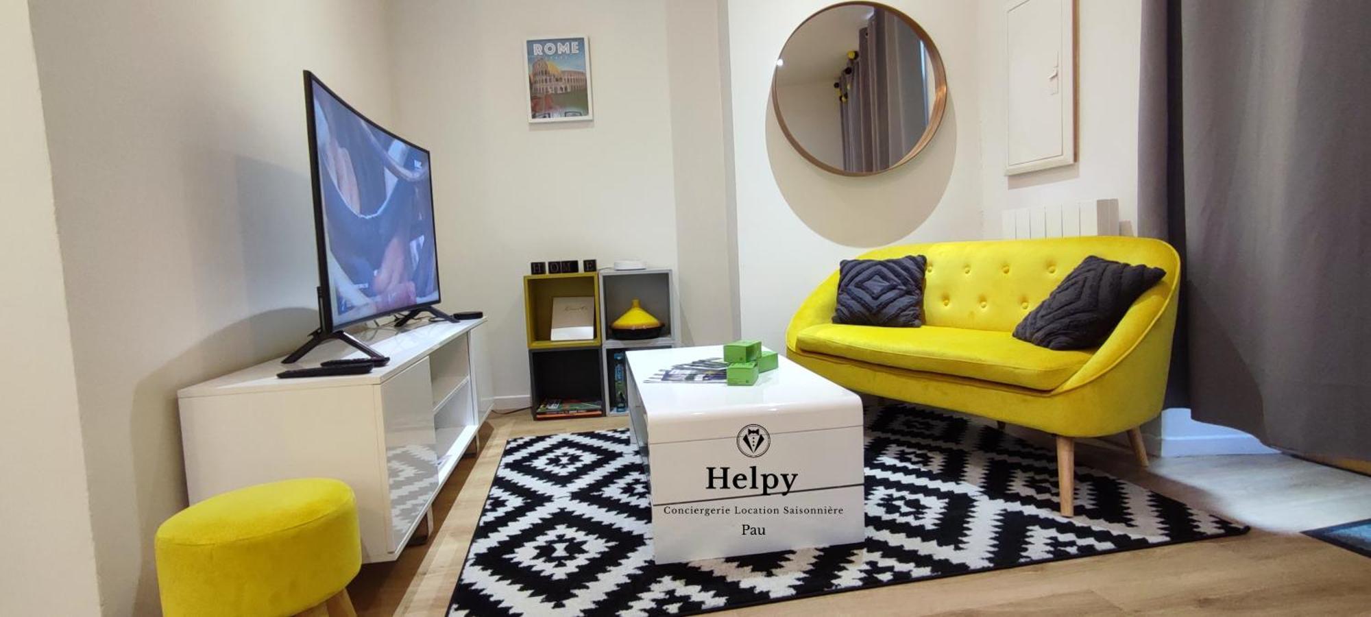 Chaleureux - Bien Equipe - Hypercentre - 2Ch 6Pers Apartment Pau Exterior foto